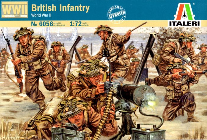2e W.O. Britse infanterie