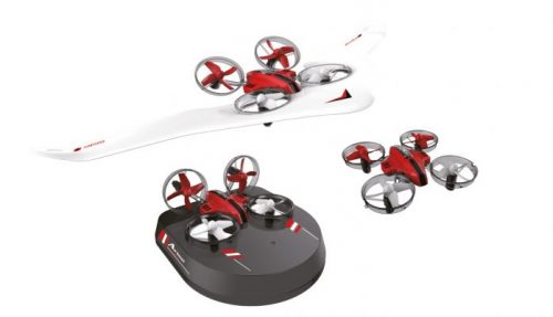 3-In-1 Drone, Hovercraft, Vliegtuig