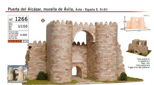 Aedes 1266 Puerta de Alcazar, murella de Avila
