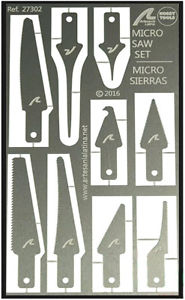 Artesania 27302 set of micro saws en cyano applicator voor cutter