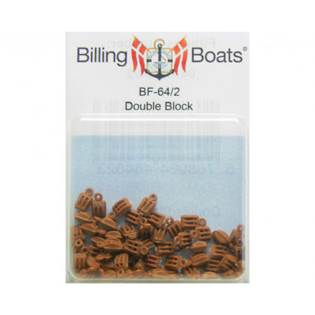 Billing Boats Dubbel blok 5mm (50)