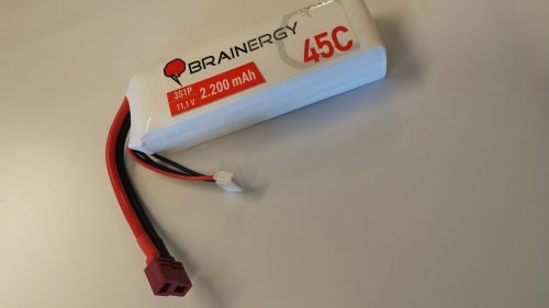 Brainergy lipo 3S1P 11,1V 2200mAh 45C Dean