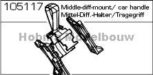 CV-10 Mittel-Diff-Halter-Set