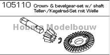 CV-10 Teller-Kegelrad-Set