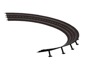 Carrera 20579 High banked curve 4/15