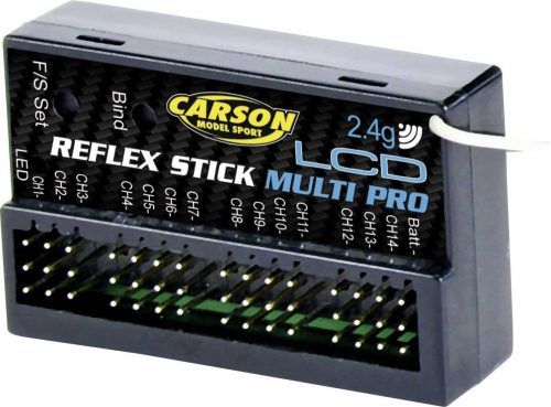 Carson 501544 Reciever Reflex Stick Multi Pro LCD 2,4Ghz