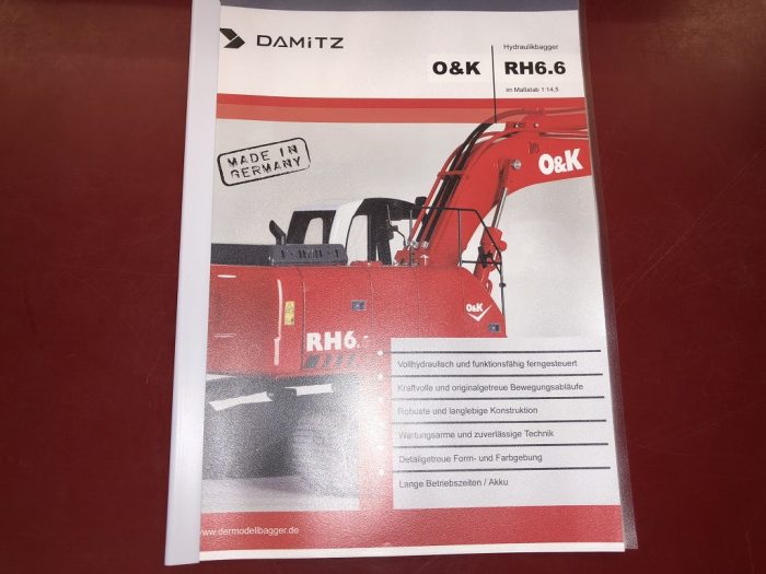 Damitz RH6 Kettenbagger O&K RH 6.6