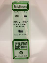 Evergreen 110 strip 0.4x0.5