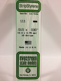 Evergreen 111 strip 0.4x0.8