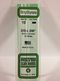 Evergreen 112 strip 0.4x1