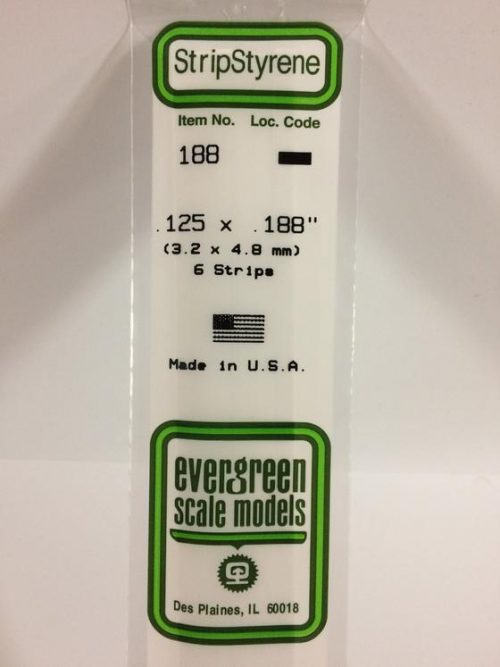 Evergreen 188 strip 3.2x4.8
