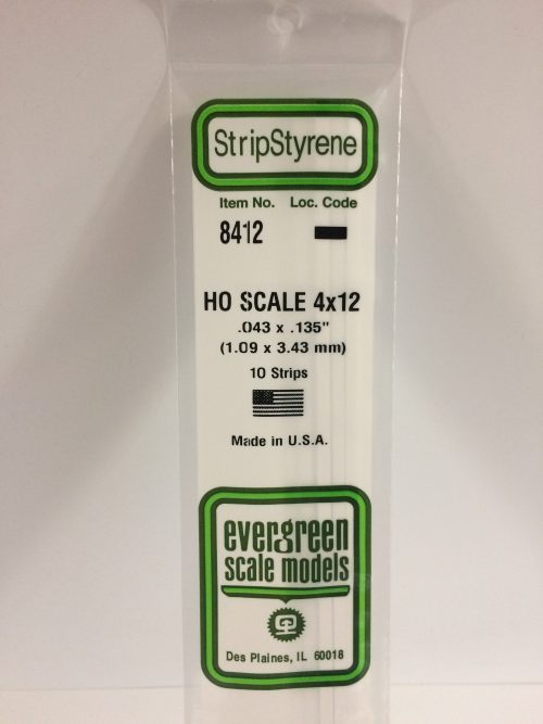 Evergreen 8412 strip 1,09x3,43