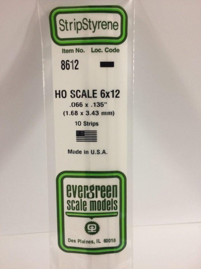 Evergreen 8612 strip 1,6x3,43