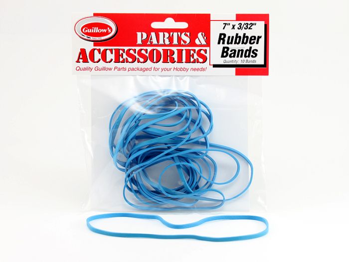 GUILLOW'S 119 RUBBER BAND 7'' x 3/32''