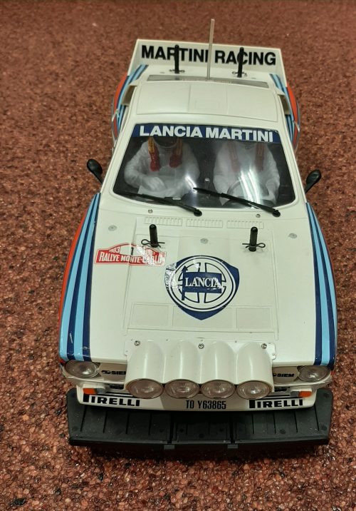 Gebouwd Tamiya 58654 RC Lancia 037 Rally TA-02S Alleen Gebouw Verder Niks Mee Gedaan