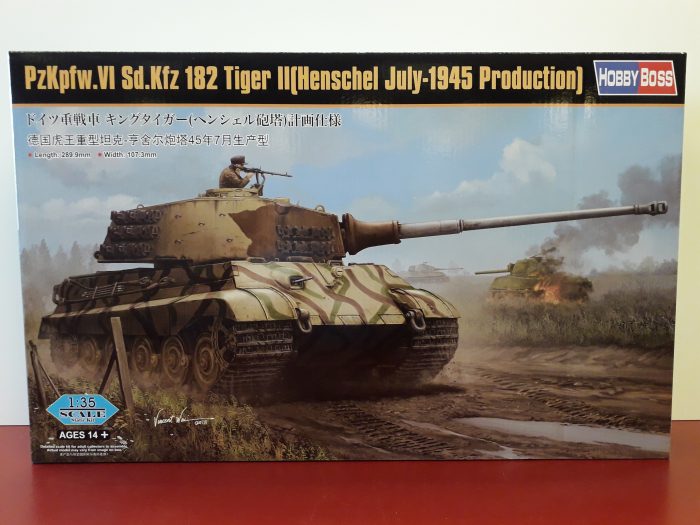 Hobby Boss 84533 PzKpfw.VI SD.Kfz 182 Tiger II [Henschel July-1945 Production]