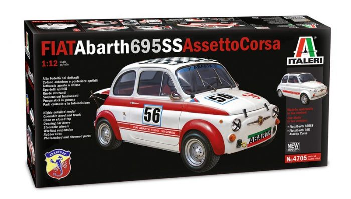 ITALERI 4705 FIAT Abarth 695SS Assetto Corsa