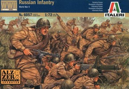 ITALERI 6057 2e W.O. Russische infanterie