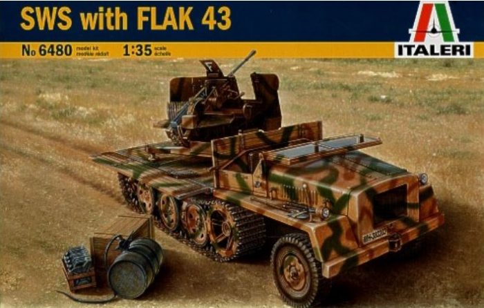 ITALERI 6480 SWS With FLAK 43
