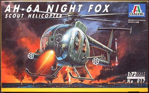 Italeri 017 AH-6A Night Fox