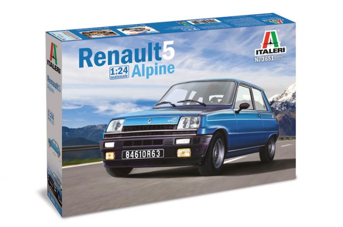 Italeri 3651 Renault 5 Alpine