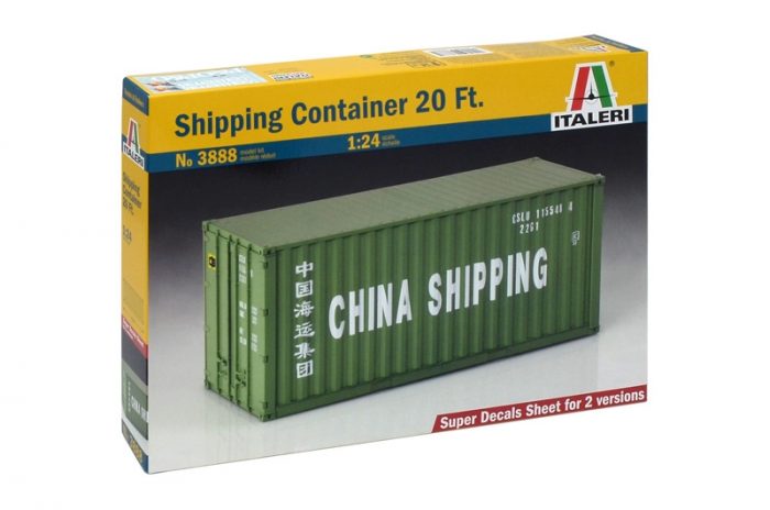 Italeri 3888 Shipping Container 20 Ft.