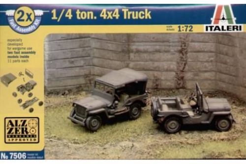 Italeri 7506 Willy Jeep 1/4 ton 4x4