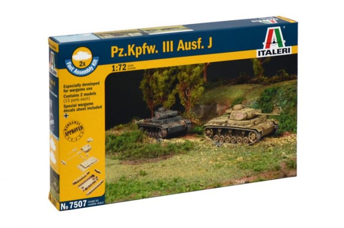 Italeri PZ kpfw III Ausf.J