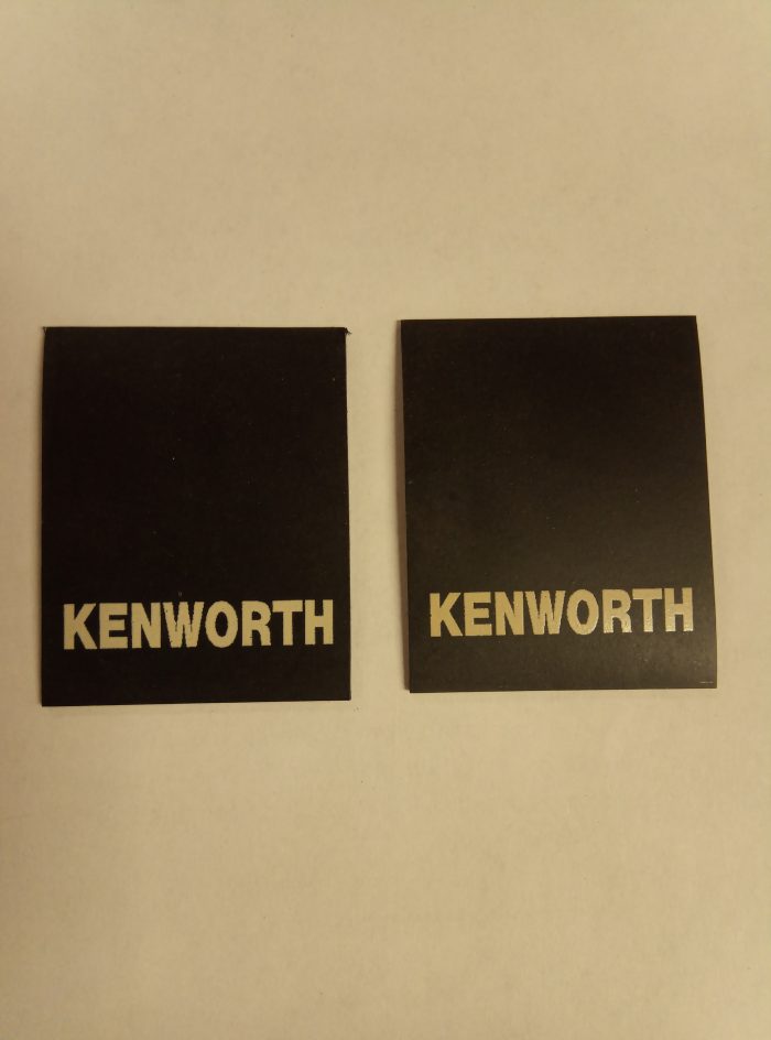 Kenworth Spatlappen per 2 stuks