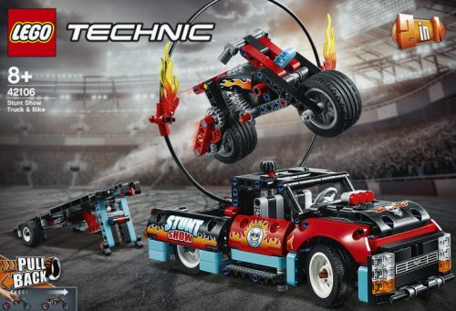 Lego 42106 Technic Stunt Show Truck en Bike