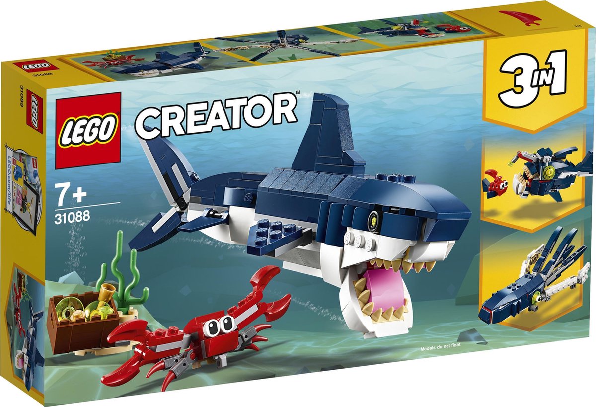 Lego Creator 31088 Diepzeewezens