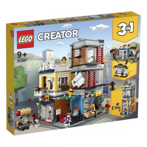 Lego Creator 31097 WOONHUIS, DIERENWINKEL & CAFÉ