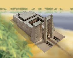 Leon Schuijt 711 Egyptische tempel 1: