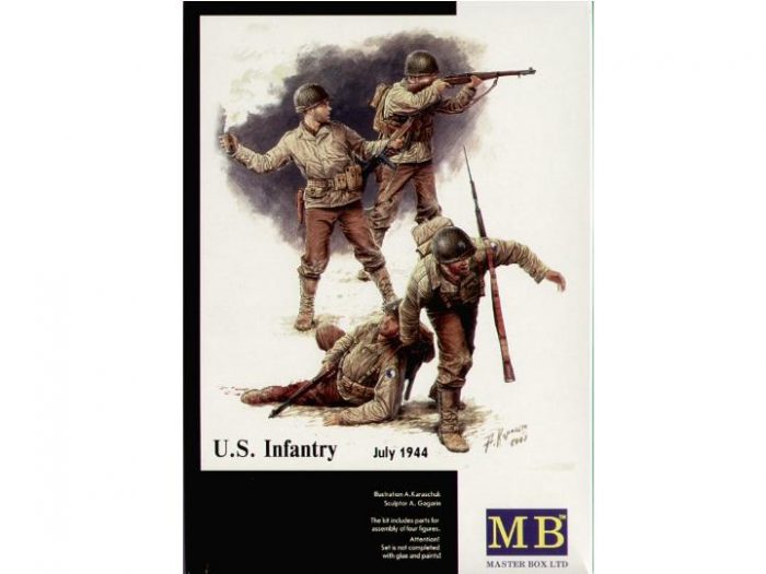 MB3521 US Infantery July 1944