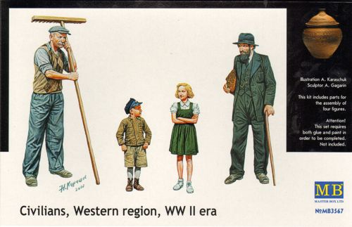 MB3567 Civilians Western Region WWII