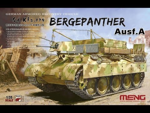 MENG SS-015 Germa Armored Recovery Vehicle Sd.Rfz.179 Bergepanther