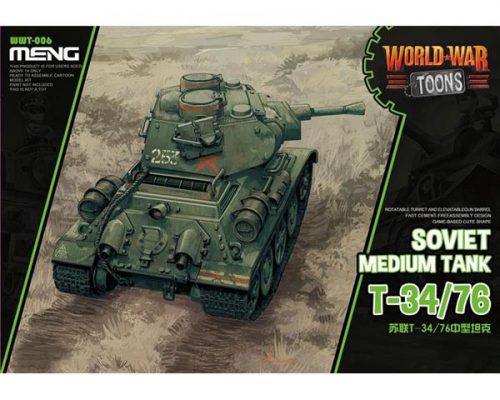 MENG WWT-006 World War Soviet Medium Tanks T-34/76