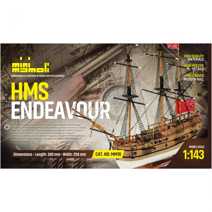 Mamoli mm18 HMS Endeavour