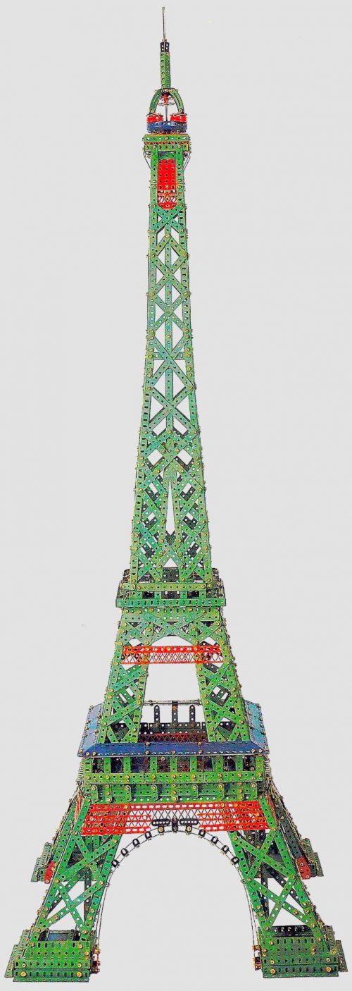 Marklin metall 1089 Eiffel Tower in kist