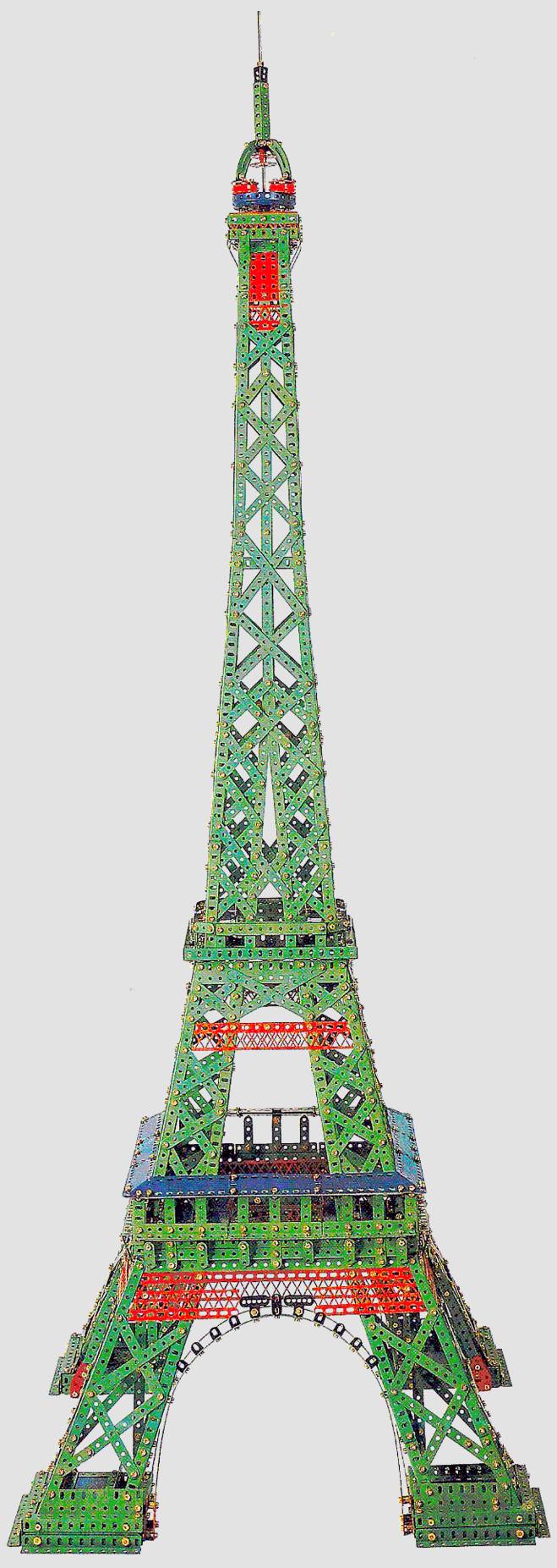 Marklin metall 1089 Eiffel Tower in kist