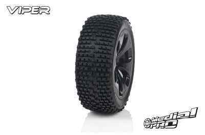 Medial Pro 6325-M3 Tyre Set Viper Soft Rear Slash 2WD