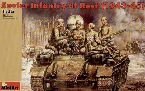 MiniArt 35001 Soviet Infantry At Rest (1943-45)