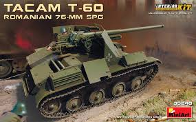 MiniArt 35240 Romanian 76 mm SPG Tacam T 60 interior kit