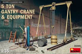 MiniArt 35589 5 Ton Gantry Crane Equipment
