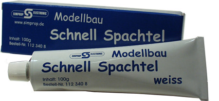 Modellbau SCHNELL SPACHTEL 100g modelbouw plamuur