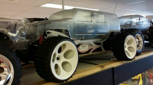 Monster Hummer 4wd RTR clear body