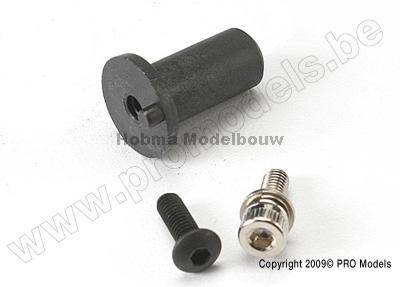 Motor mount hinge post/ 4x12mm BCS (1)
