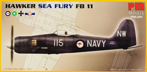PM Models Sea Fury FB11 Hawker