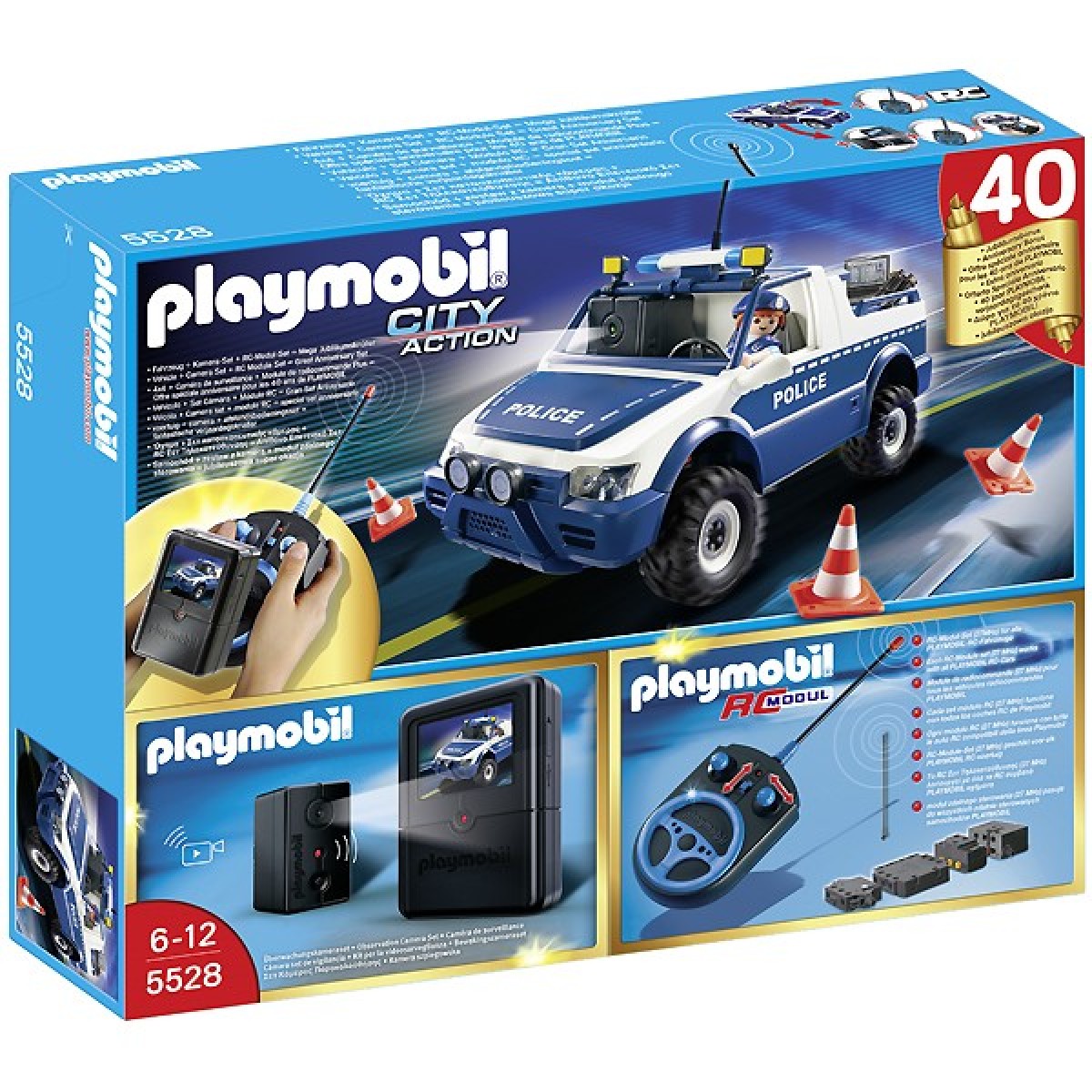 Collega condoom zal ik doen Playmobil 5528 RC Politieauto + Camera - Hobma Modelbouw B.V.