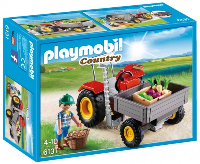 Playmobil 6131 Tractor met laadbak